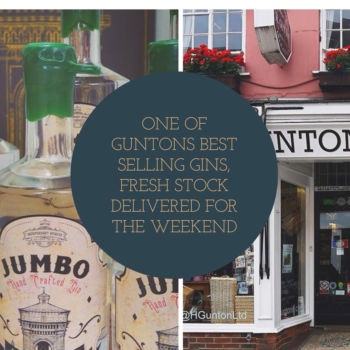 JumboGin's tweet photo. Great to see @HGuntonLtd, a local business selling so many bottles of our gin.Thanks for your support guys!!
#gin #localbusiness #SmallBusiness #SupportSmallBusinesses #Colchester #Essex https://t.co/B0SbtrkjiU https://t.co/LZzUwSiwmd