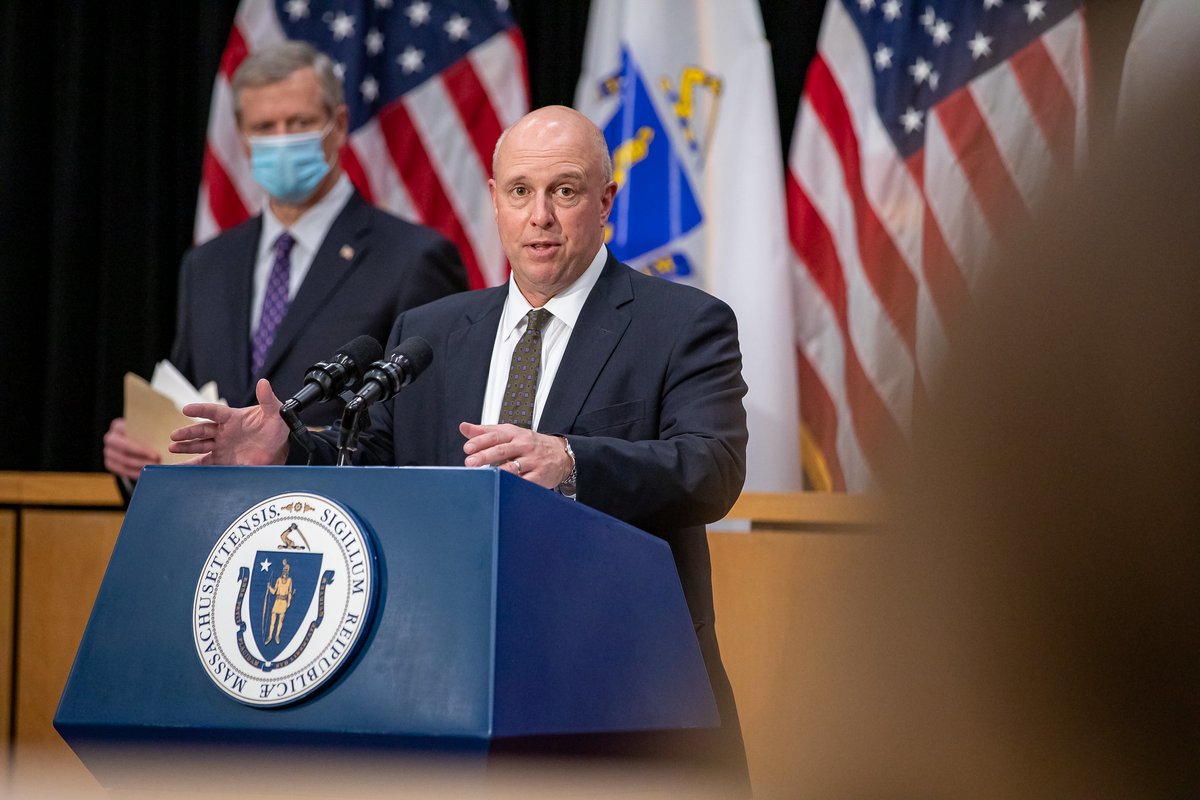 Secretary Mike Kennealy joined the Administration is announcing a comprehensive plan to stabilize and grow the Massachusetts economy, focusing on getting people back to work, supporting small businesses, fostering innovation, revitalizing downtowns &amp; ensuring housing stability.