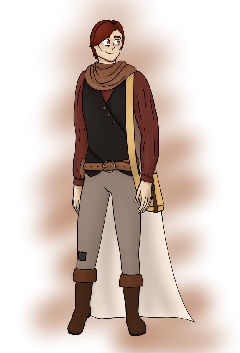 TheSpoonQueen1's tweet image. Finished that redesign today! I ended up sticking pretty close to the last one and just changing up some elements that didn’t feel quite right, and I think this is pretty perfect. (New on the left, old on the right) #dnd #dnd5e #PuffySleeves