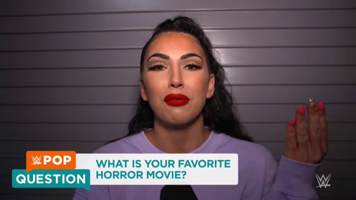 JessicaMcKayCOM's tweet image. WWE Superstars reveal their favorite scary movies WWE Pop Question HQ Screencaptures-billiekay.com/photos/thumbna…
#BillieKay #IIconics #FemmeFatale #Smackdown (@BillieKayWWE)