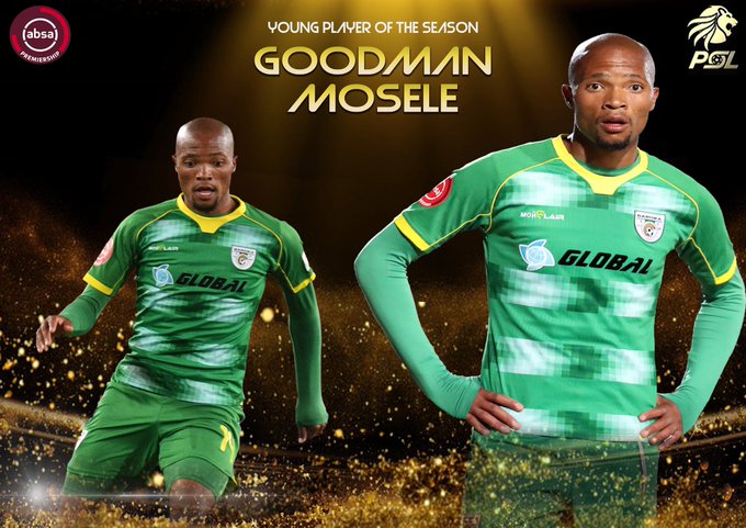 Goodman Mosele is the ABSA Premiership Young Player Of The Season! Congratulations Goodman!
#PSLAwards #PSLAwards20 #Diski365 https://t.co/QjQQsmo6xi