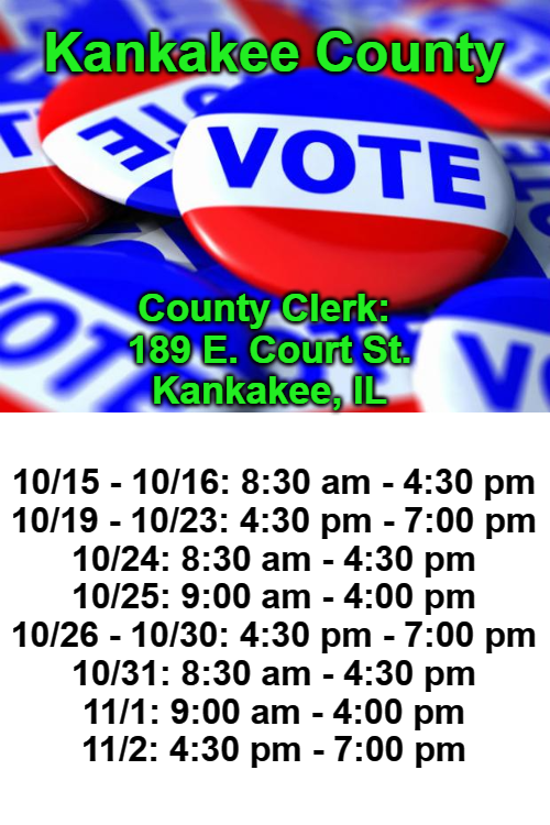 Raborn4Congress's tweet photo. KANKAKEE COUNTY: Go VOTE!
My opponent (after 7 years in office): looking for solutions
Theresa Raborn: Has solutions (https://t.co/SfjicOsl0W)!
#IL02
#FlipILRed
#RabornForCongress https://t.co/2Ub94JXOeI