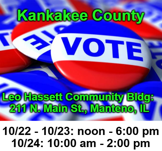 Raborn4Congress's tweet photo. KANKAKEE COUNTY: Go VOTE!
My opponent (after 7 years in office): looking for solutions
Theresa Raborn: Has solutions (https://t.co/SfjicOsl0W)!
#IL02
#FlipILRed
#RabornForCongress https://t.co/2Ub94JXOeI