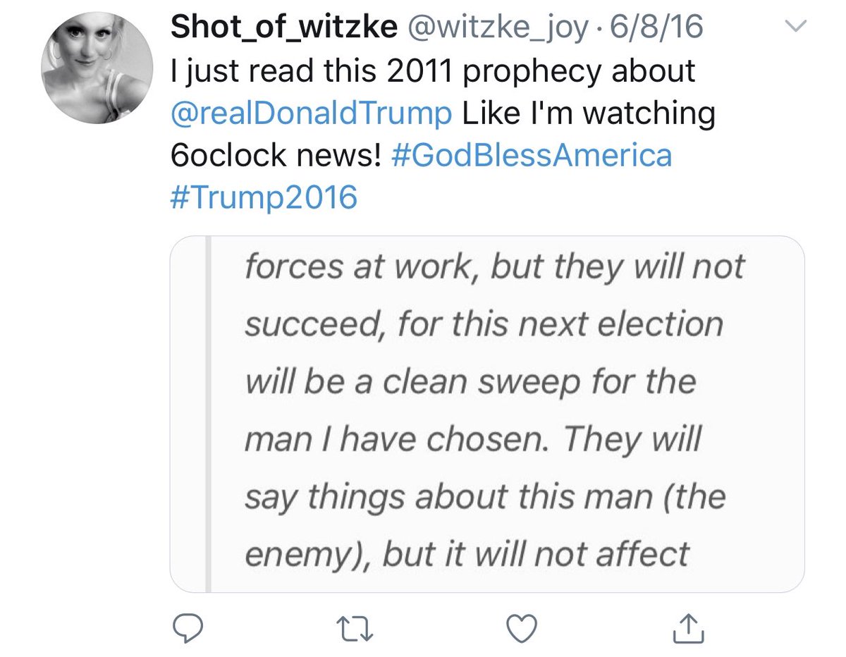 Lauren Witzke believes Trump is “God’s anointed” and the fulfillment of a “2011 prophecy.”