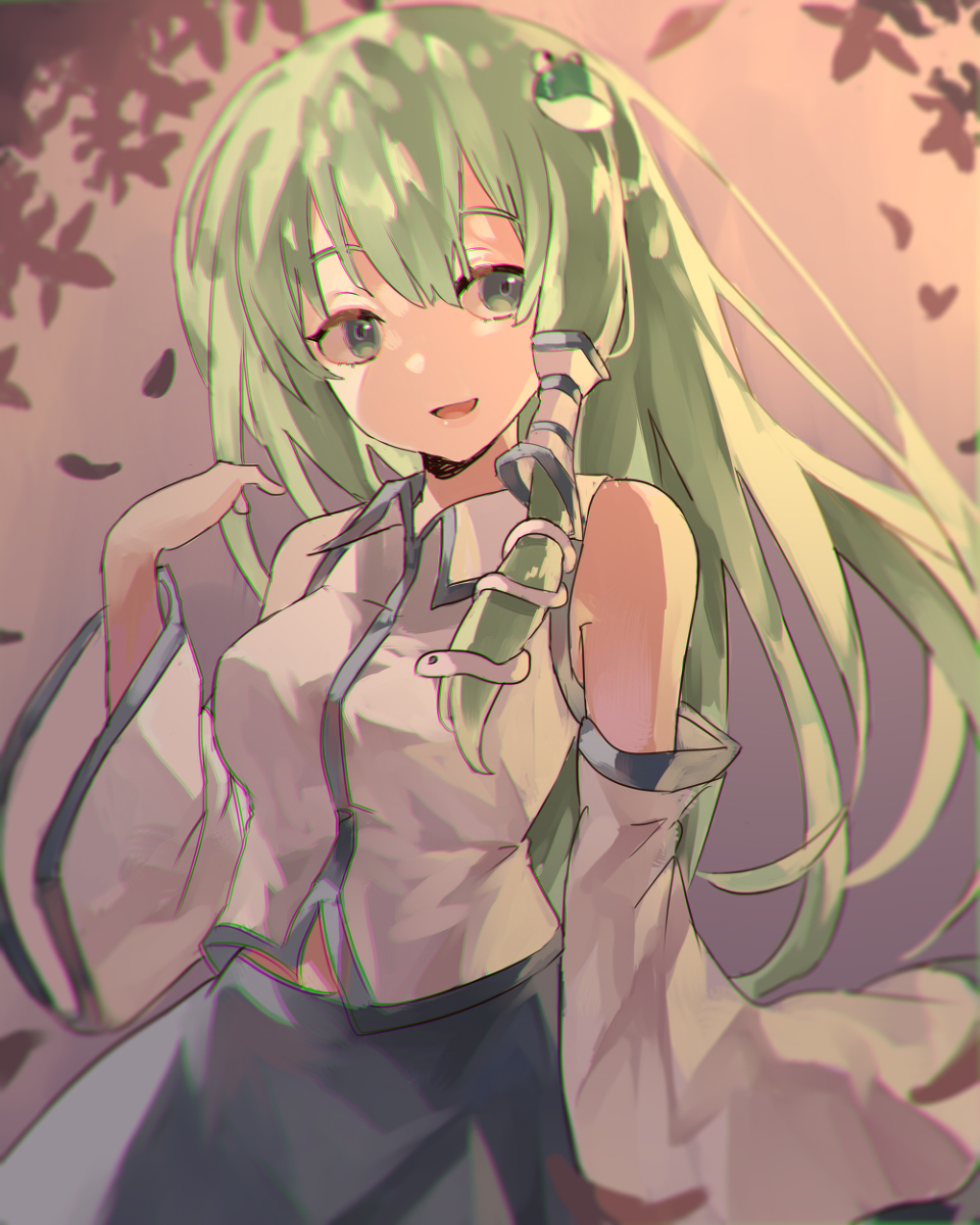 喝汽水涼貓on Twitter 風祝 東方 東方project 東風谷早苗 早苗https T Co Pkbafay9rp