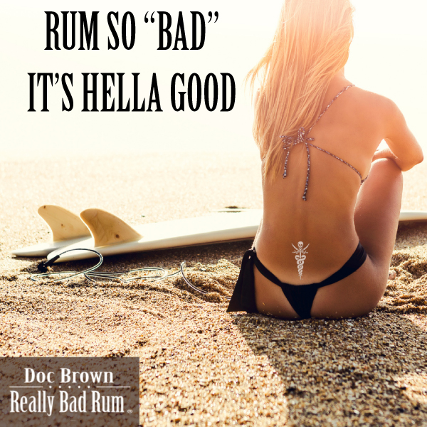 Really Bad Rum (@reallybadrum) on Twitter photo Doc Brown is making his mark on #California with his American-made, craft #rum! Finally it's "good" to be "Really Bad" in the Golden State. Purchase Doc's rum at <a href="/ranchoLiquor/">Rancho Liquor & Fine Cigar House</a> Temecula and All #CA <a href="/TotalWine/">Total Wine & More</a> & More Locations Doc Brown is making his mark on #California with his American-made, craft #rum! Finally it's "good" to be "Really Bad" in the Golden State. Purchase Doc's rum at <a href="/ranchoLiquor/">Rancho Liquor & Fine Cigar House</a> Temecula and All #CA <a href="/TotalWine/">Total Wine & More</a> & More Locations