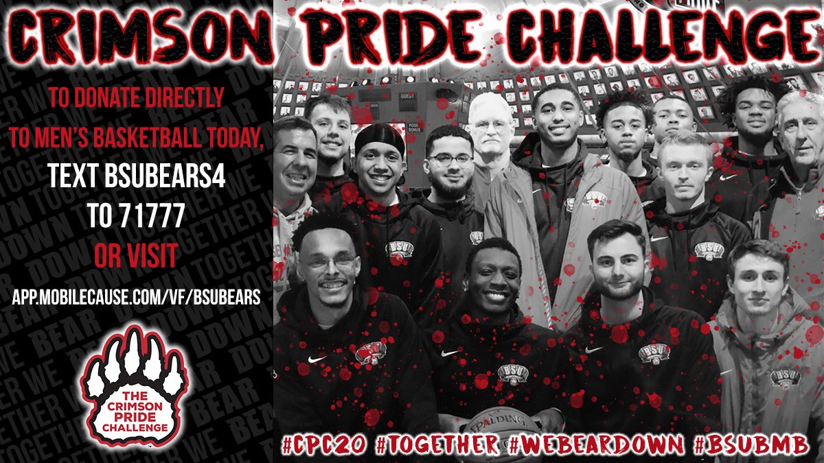 It’s that time of the year. Please support the Men’s Basketball Program. Your generosity is greatly appreciated by the Bears!