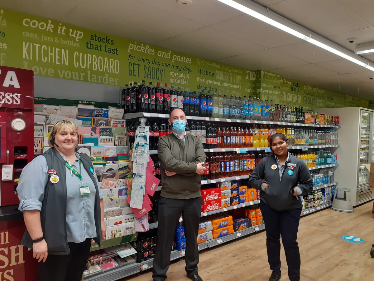 paul_s_dolan's tweet photo. Lynn and her team in Stoneywood  all set up for @coopuk online delivery launching on Monday! Really enjoyed visiting, store looked great and team were well engaged! Visit https://t.co/muFDgNh1hM to get delivery to your door in as little as 2 hours! https://t.co/Mvil7GRkQ5
