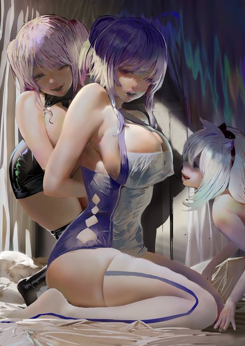 【photoshop習作②】アズレン描いてみました。顔がうまくいかないので投げました。 