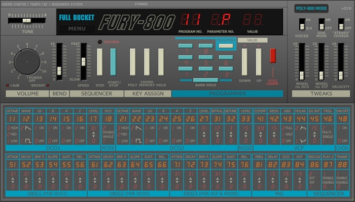 looperman's tweet image. Download FREE Fury-800 software instrument for mac and windows by Full Bucket Music simulating the KORG Poly-800 polyphonic synthesizer from 1983.
Please Retweet &amp;amp; LIKE for more
looperman.com/.../full-bucke…