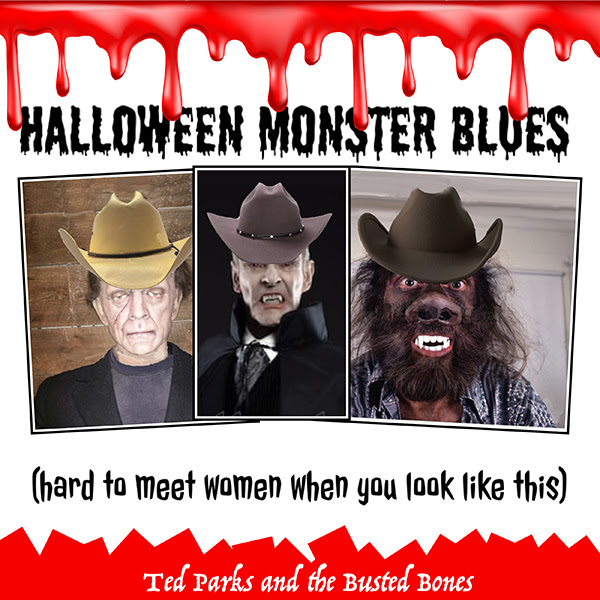 Ted Parks and the Busted Bones' "Halloween Monster Blues" is a real Halloween treat for this season. Clever lyrics, a solid train beat and plenty of twang make this catchy tune a must for Halloween. Available in our Download Center! #newmusic #newmusicalert #halloween