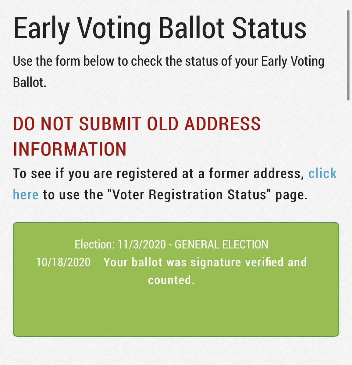 bessingerbooks's tweet photo. I did a thing last week, and it matters. #vote2020 #everyvotecounts #doyourpart #makeyourvoiceheard https://t.co/zTzY4mN3dE