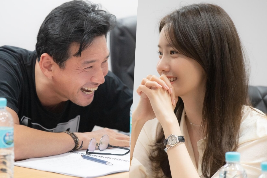 soompi's tweet photo. #HwangJungMin, #GirlsGeneration’s #YoonA, And More Gather For 1st Script Reading Of Upcoming JTBC Office Drama https://t.co/5wXvqWbf76 https://t.co/fSs0fBjLnD
