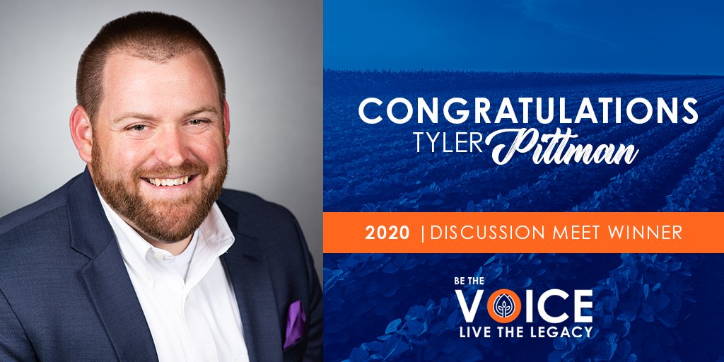 FlaFarmBureau's tweet photo. Congratulations to Tyler Pittman of Alachua County on being named this year's Discussion Meet winner! #BetheVoice #LivetheLegacy #FFBFVirtual2020 https://t.co/IcmIQTMayK