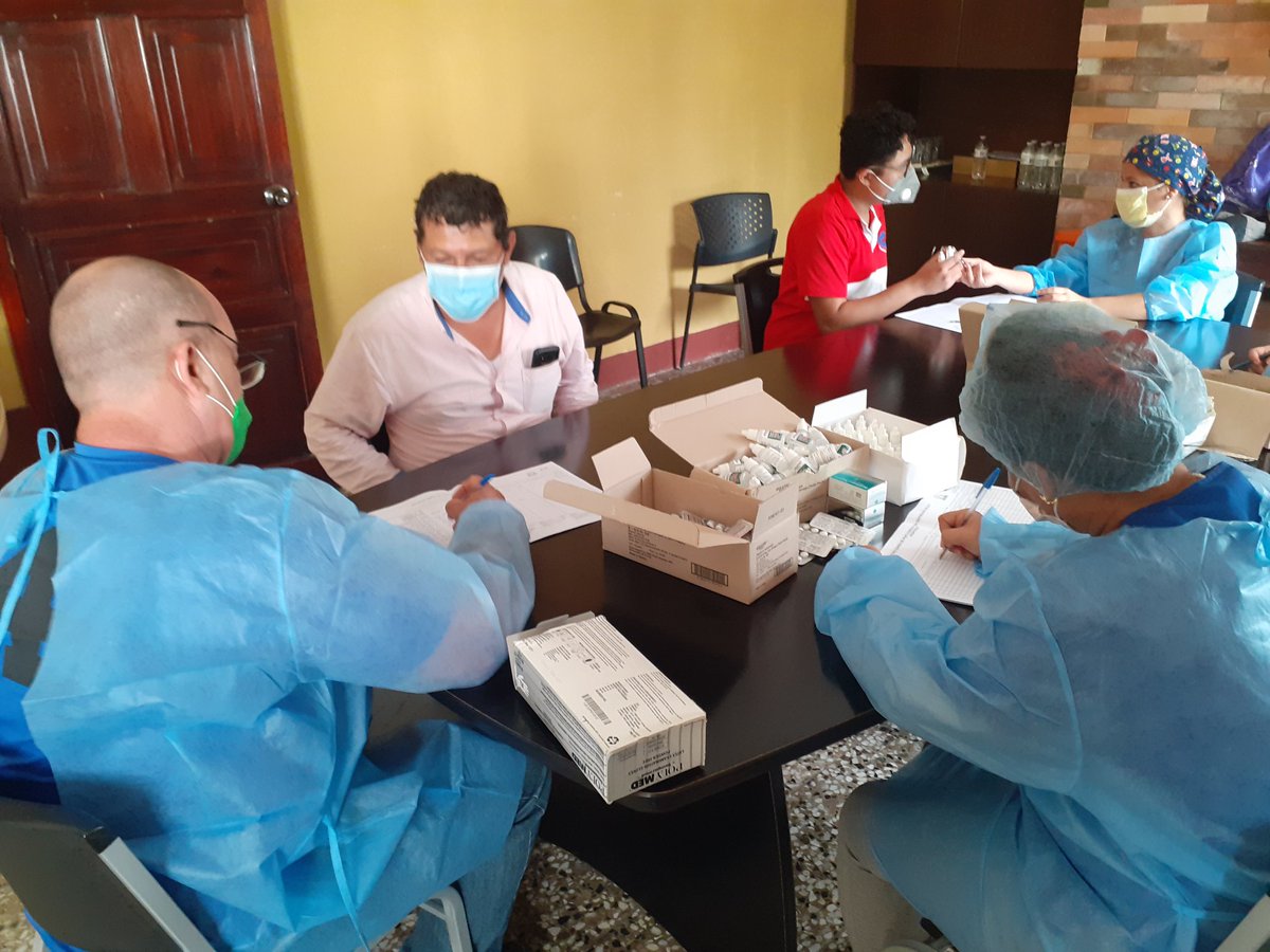 Continuamos brindando Salud al pueblo Jalapaneco a través de Jornadas médicas  oftalmológicas.
