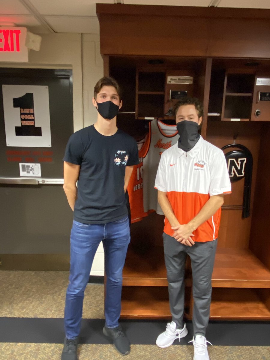 I had an amazing visit today and I would like to thank <a href="/NickNossaman/">Nick Nossaman</a> and Rich Bensman for offering me to play basketball at Ohio northern university.