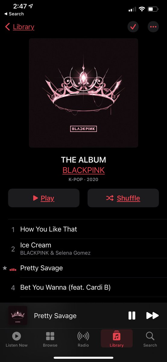 I’ve been streaming @BLACKPINK’s THE ALBUM everyday since Oct. 2!
I vote for #BLACKPINK for #TheGroup at the People's Choice Awards #PCAs
#BLACKPINK
#BLINKS
@ygofficialblink https://t.co/1vKKI3NzFU