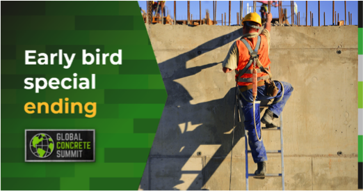 ICFBuilderMag's tweet photo. Global Concrete Summit is an online learning and networking opportunity for the concrete industry that you don’t want to miss (Nov 30-Dec 10). The early bird registration rate ends 10/23/20: https://t.co/AxsYFT7ZXW 

Use discount code ICFBUILDER40 for an additional 40% off https://t.co/o4MlWrKqwO
