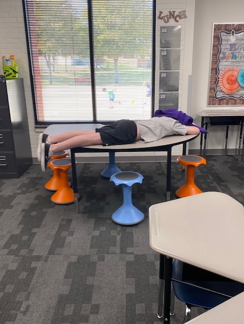 marionlovesmath's tweet photo. Life of a Staff Kid!  #mavericksonamission https://t.co/UEsaI22hzz