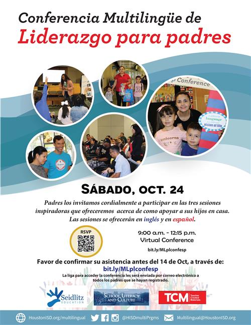 Jonathan Denning (@mrdenningedu) on Twitter photo .@HISDMultiPrgms supports <a href="/HoustonISD/">Houston ISD</a>'s <a href="/HISD_Literacy/">HISD Reads</a> <a href="/HISDLIM/">Literacy In The Middle</a> Goals to meet the educational needs of #ESL #ELL #TESOL by providing research-based #instruction practices for post-secondary success.
Join🎃Oct. 24
English: bit.ly/MLplconf
Español: bit.ly/MLplconfesp .@HISDMultiPrgms supports <a href="/HoustonISD/">Houston ISD</a>'s <a href="/HISD_Literacy/">HISD Reads</a> <a href="/HISDLIM/">Literacy In The Middle</a> Goals to meet the educational needs of #ESL #ELL #TESOL by providing research-based #instruction practices for post-secondary success.
Join🎃Oct. 24
English: bit.ly/MLplconf
Español: bit.ly/MLplconfesp