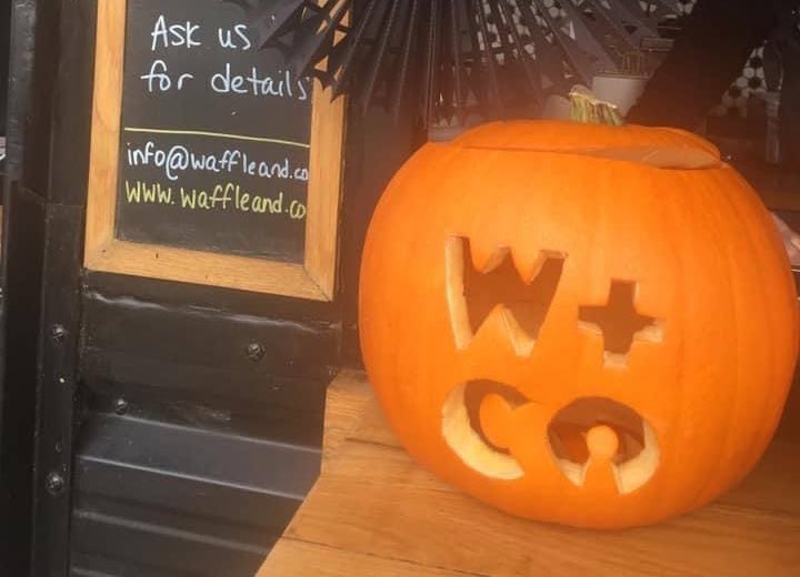 WaffleandCo's tweet photo. Tomorrow we are at Pumpkin Jimโs Pumpkin patch from 10-3 Pre-order here https://t.co/kBYVOjJgXl #wafflesatthepatch #ickleton #cambs https://t.co/yhjPfXlGKm
