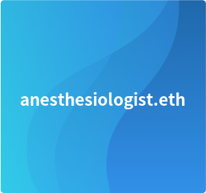 bayanimills's tweet photo. anesthesiologist.eth is now available via #OpenSea - you can receive your #ethereum and ERC-20 Tokens at your #ensdomains #vanityname - If you want to know more about it, just ask!
GET IT HERE: https://t.co/ZtKFxKCzVq
#crypto #bitcoin #anesthesiologist #anesthesiology https://t.co/m21SiajSIi