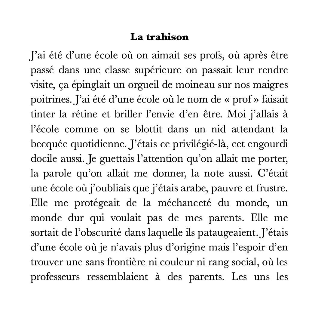MagydCherfi's tweet photo. La trahison https://t.co/JwAYZX5CzD