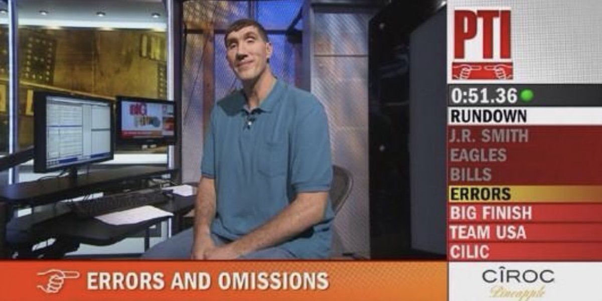 October 22, 2001! My parents’ anniversary! They never stopped arguing and for that we are all thankful!I remember the exact moment we launched. Wilbon, Kornheiser, Rydholm and Kelliher looked over at me and said, ‘alright Reali, correct the mistakes and man you’re tall!’  @PTI  https://twitter.com/pti/status/1319307211294781442