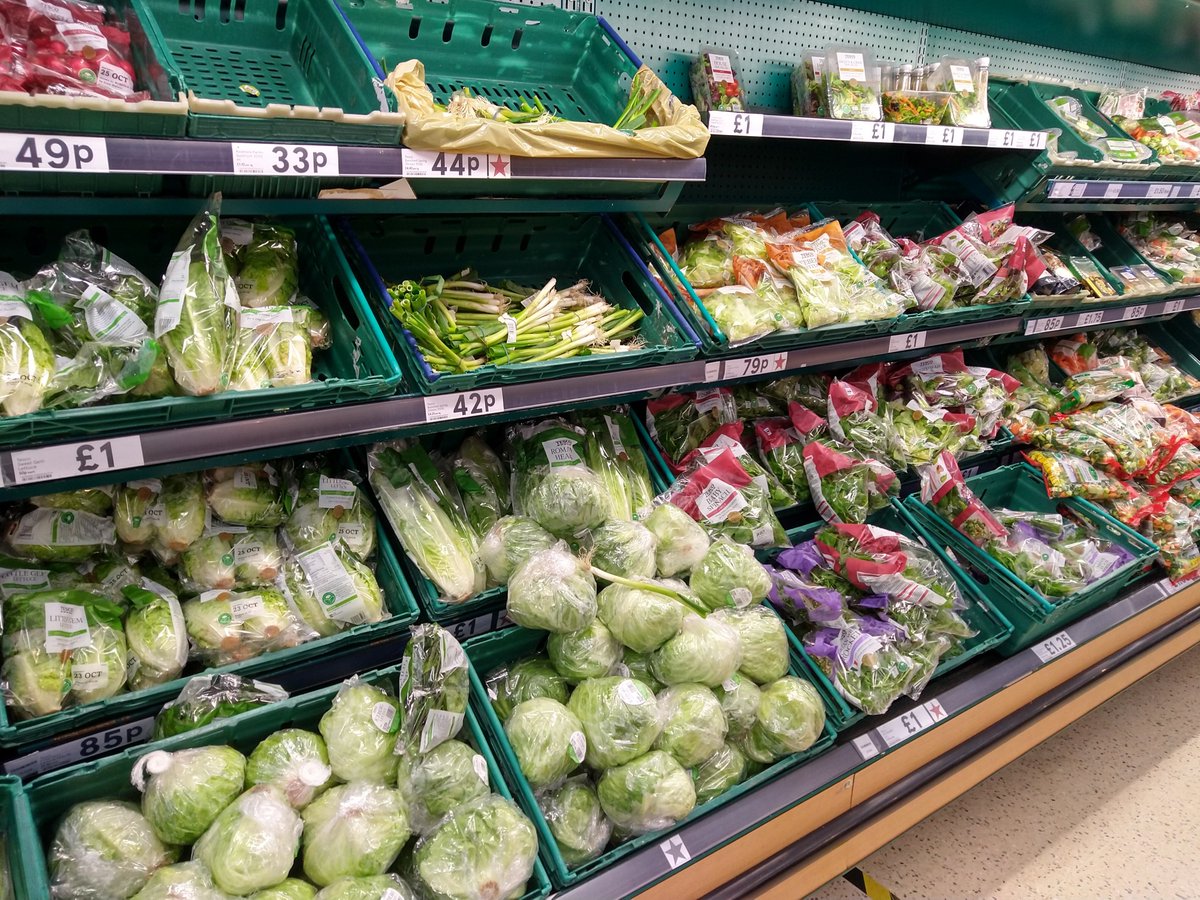 redfoxtracker's tweet photo. Facing an alter to plastic wrapping in my local @Tesco  "fresh produce" aisles. It's like something from a nightmare. Why is this happening? Why is it allowed? Please don't say you plan to remove X amount of packaging by 202X. This is morally wrong. @friends_earth #plasticwaste https://t.co/ih4gdMGNUW