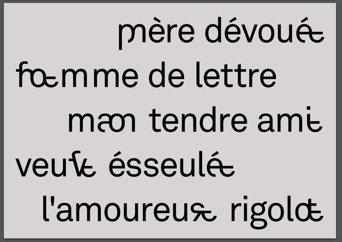 shula8's tweet photo. Une typographie épicène : un "thème d'étude au service d'une cause", réalisée par Tristan Bartolini, étudiant en Art. 🖍
https://t.co/buctFW8Cur https://t.co/xa0CpXJyfi