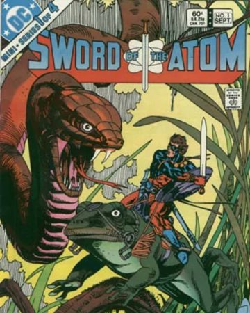 But sometimes a writer can come in and fix some stuff up. Sword of the Atom brought new life to the character in 70-80's ranger keeping him active in DC books as a unique barbarian scientist hero.