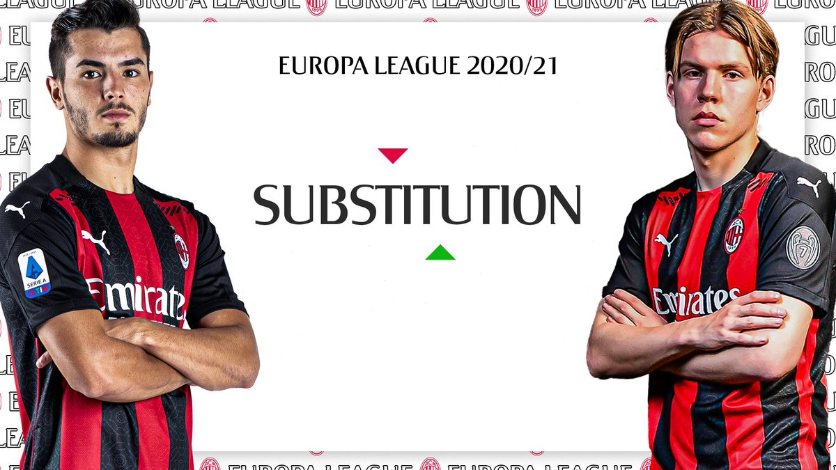 Ac Milan On Twitter 79 And Jenspetter99 Comes On For Brahim Celticmilan 1 2 Sempremilan Uel