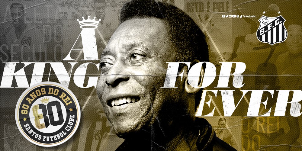 VIDA LONGA AO REI! 👑 O Rei Pelé - Santos Futebol Clube