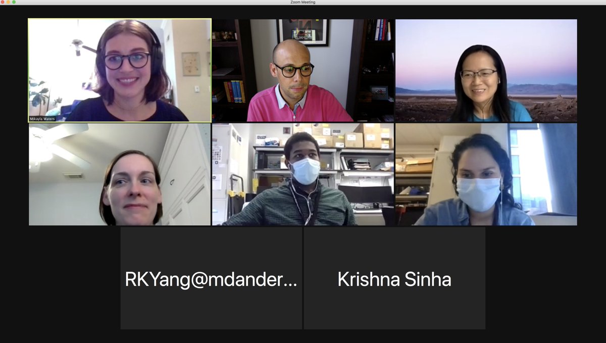 evilarsan's tweet image. Terrific joint lab meeting today between the #VilarLab and the #YatesLab Great opportunity to interact and learn more about #endometrial biology #stemcells #organoids Thanks @MikaylaMDPhD for the presentation @AnaMBolivarA @cemdede