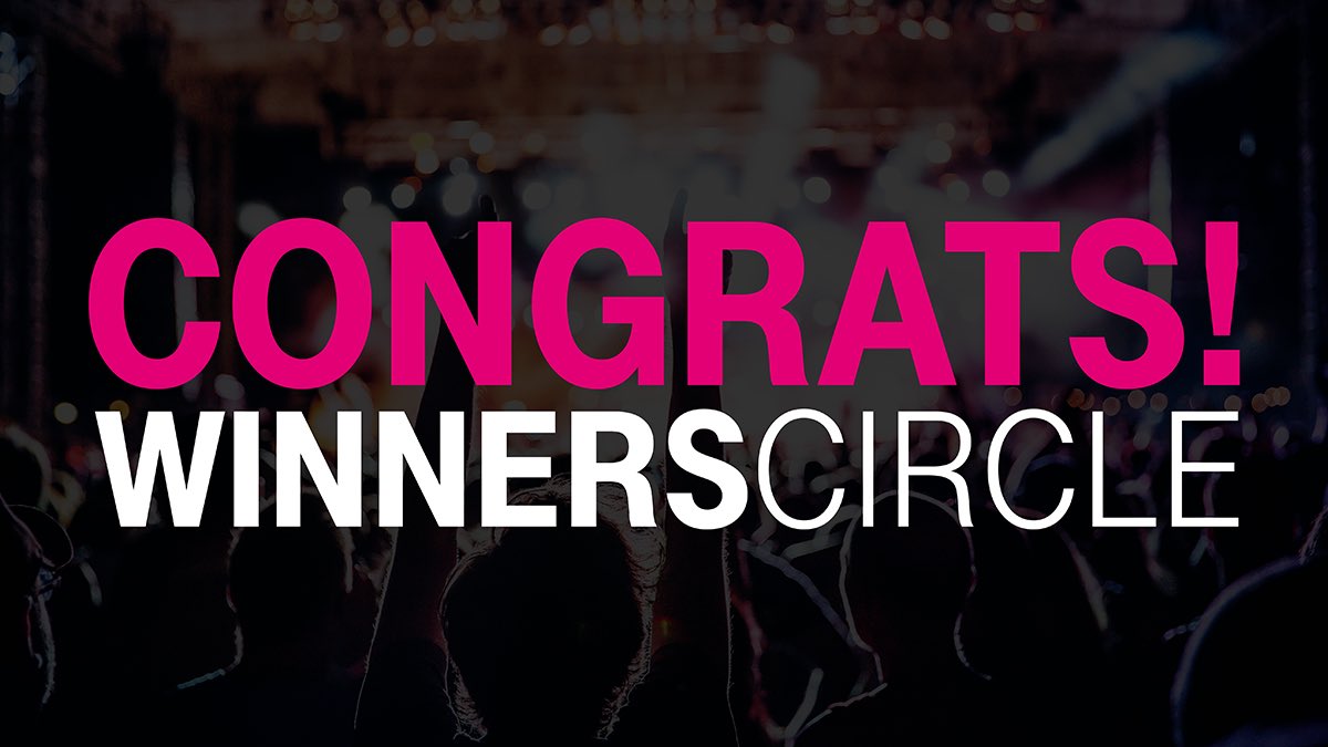 Q3 #WinnersCircle announcements are in full swing! Where are all my winners?...Raise your hand below! 

I’m so proud &amp; appreciative of everything you do - THANK YOU for another phenomenal quarter at <a href="/TMobile/">T-Mobile</a>! 🏆🎉
