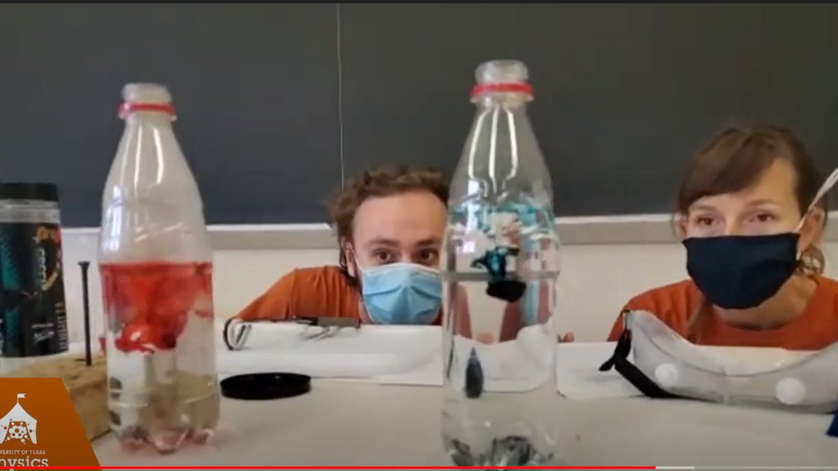 Physics_Circus's tweet image. Howdy young scientists! Our virtual livestream continues tomorrow morning at 9:30 AM on &quot;States of Matter&quot; before moving onto a brand new topic next week. Tune in on YouTube or email us at circus@physics.utexas.edu for a private Zoom link, see ya soon!