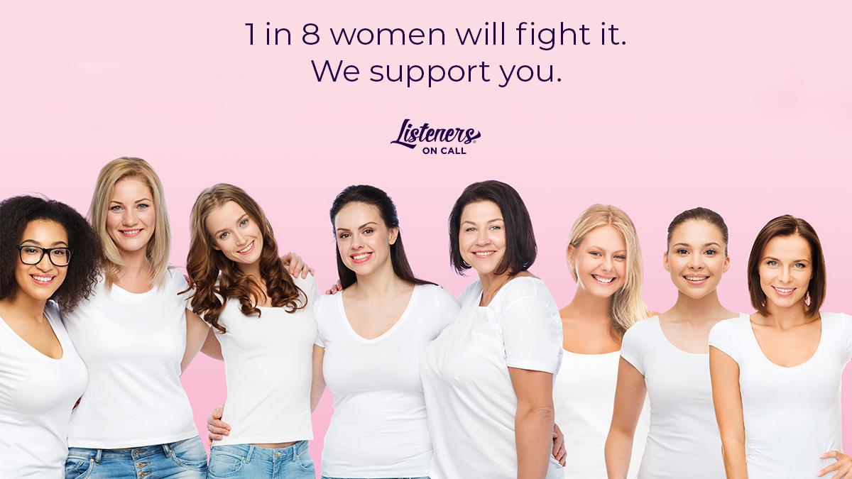 Women are strong. Women are courageous. Women are fighters. We are here to support you! 1 in 8 women will fight breast cancer, but they never have to do it alone. We are here to support you through your journey.
#listenersoncall #breastcancerawarenessmonth #beheard https://t.co/IUodNKtSph