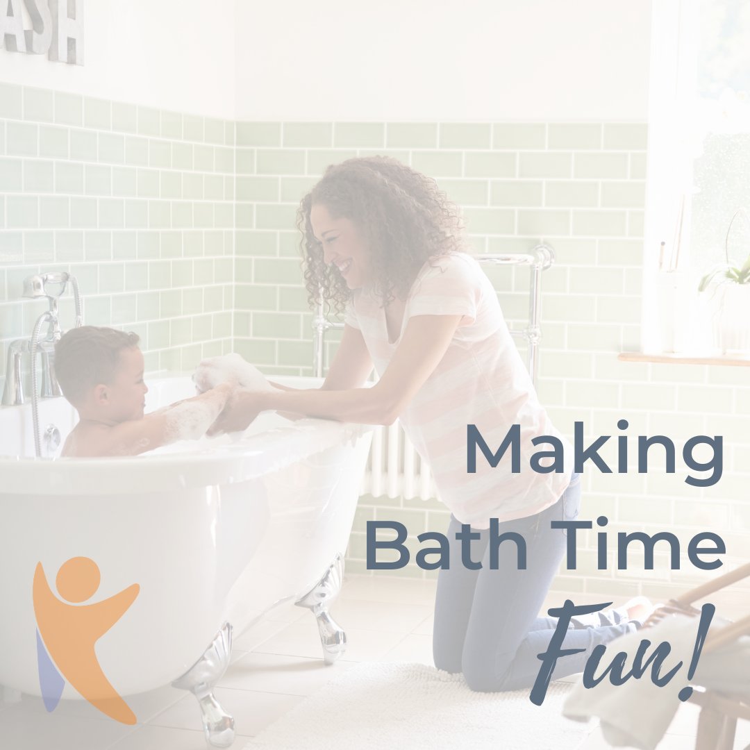 Thinking about writing about bath time makes me laugh. 

As an adult, it’s almost an occasion when you start thinking about getting in a warm bath. Where are the candles, the bubble bath, and the glass of wine? With the kids, it's a whole different story! Who’s with me?!