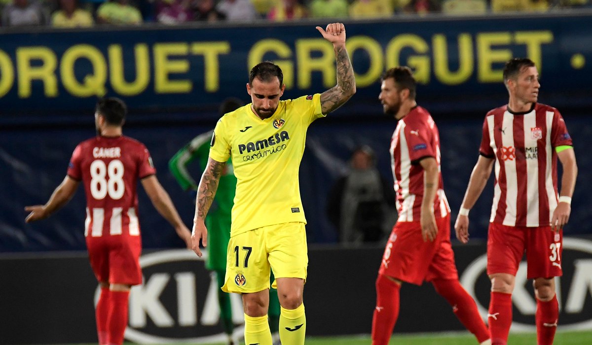 🟡 Villarreal win an eight-goal thriller against Sivasspor! 😅
⚽️ Takefusa Kubo
⚽️ Carlos Bacca
⚽️ Juan Foyth
⚽️ Paco Alcácer
⚽️ Paco Alcácer
#UEL https://t.co/WBy2lz3ZLr