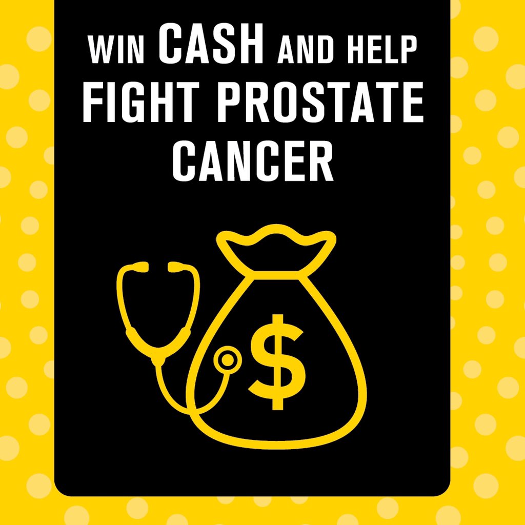 There is still time to grab your tickets for the weekly draw! The draw closes tonight at 6:30. Make sure to buy your tickets at ProstateCancerLottery.ca (available in Ontario)