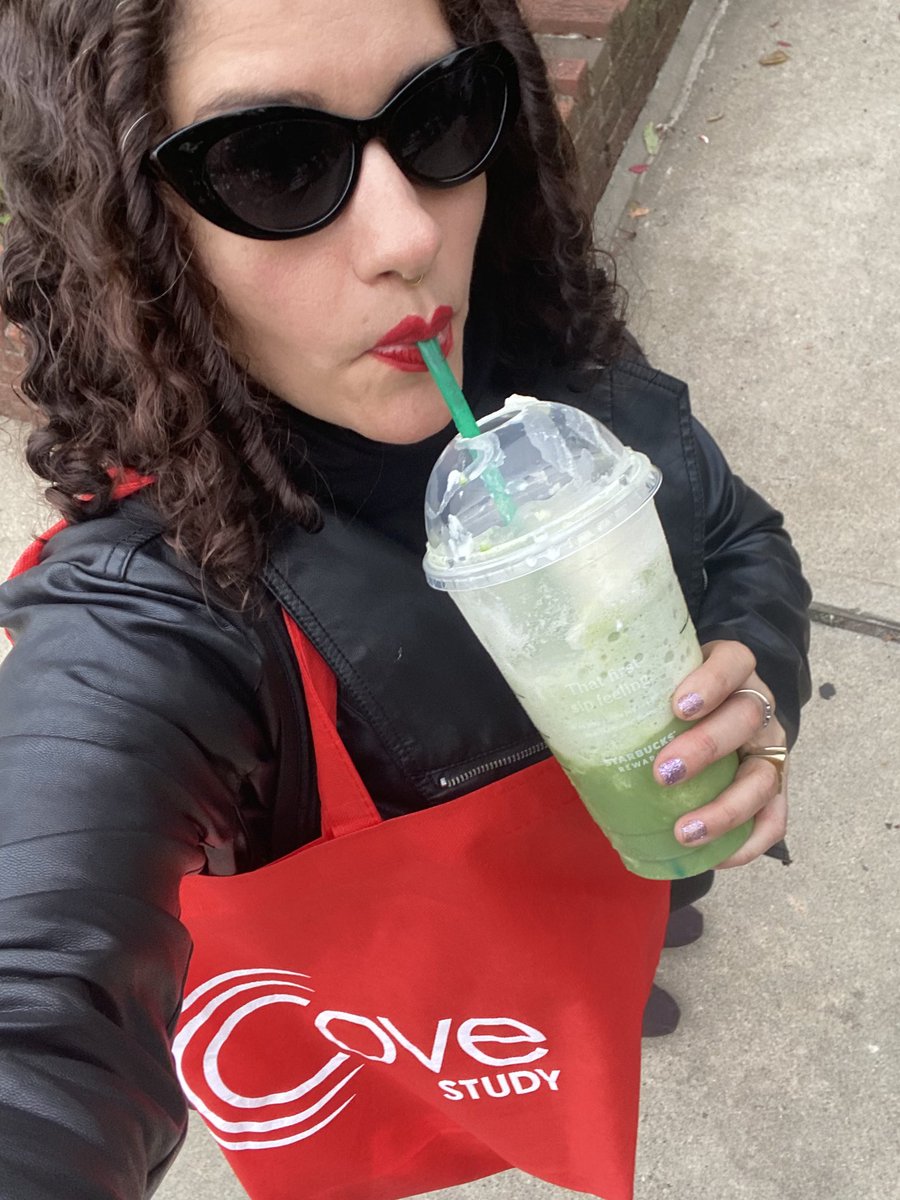 PRINCESSBETH01's tweet photo. @ILLUMINATIAM @Starbucks @moderna_tx #HaveAGreatEvening #CoronavirusVaccine #Volunteer #CoveStudy #Moderna #IReceivedMy2ndShotToday #MRNA1273 💉 #FeelsGreatToParticipateInThePhase3Trial #GreenTeaFrappucino https://t.co/wuLxRR7ewg