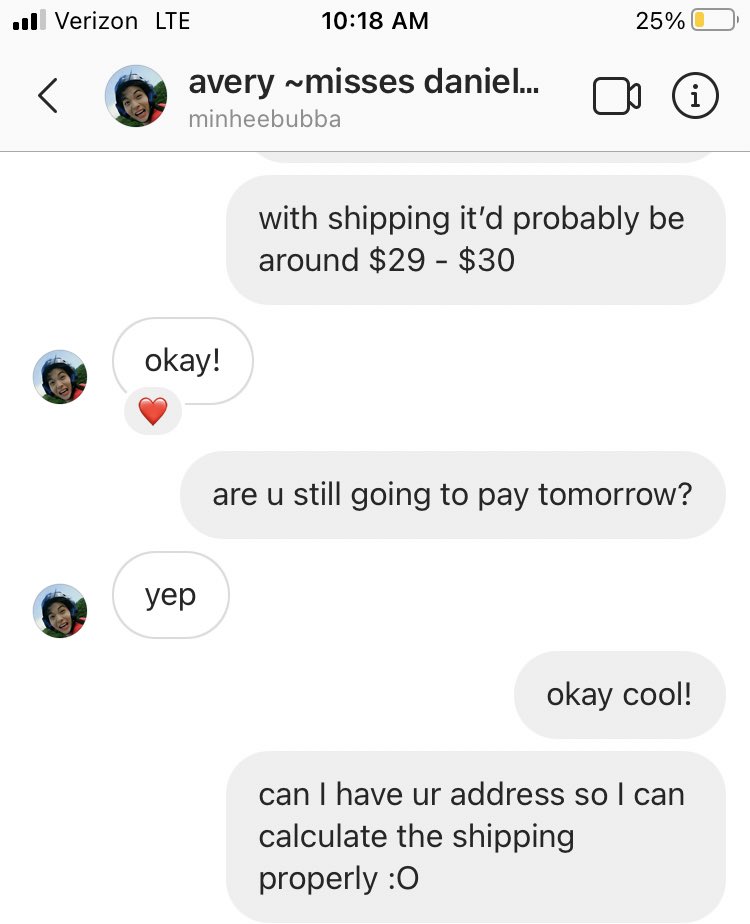 more screenshots of the same shit even I’m tired but it just keeps going on ... pushing it back more and more and more with more excuses and i even asked for honesty and commitment ... mf this is kpop it shouldnt have to be that serious but it WAS