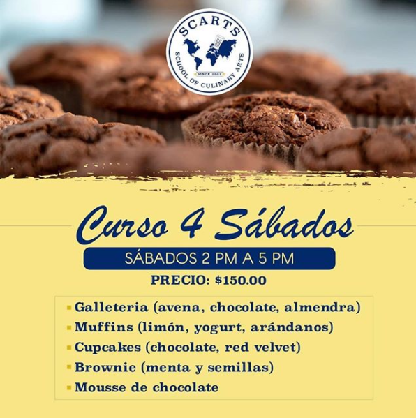 escuelascarts's tweet photo. https://t.co/tMHPzUrOSY
Curso Libre⭐
Inicio sábado 07 de noviembre 2020
✅Clases dinámicas
✅Producto Incluido
✅Cupos limitados
✅TÉCNICAS EUROPEAS

#PASTRY #PASTELERIACREATIVA #PASTRYCHEF #cupcakes #galletas #chocolate #redvelvet #SCARTS #elsalvador🇸🇻 #academiadegastronomia https://t.co/982Dx22CvW
