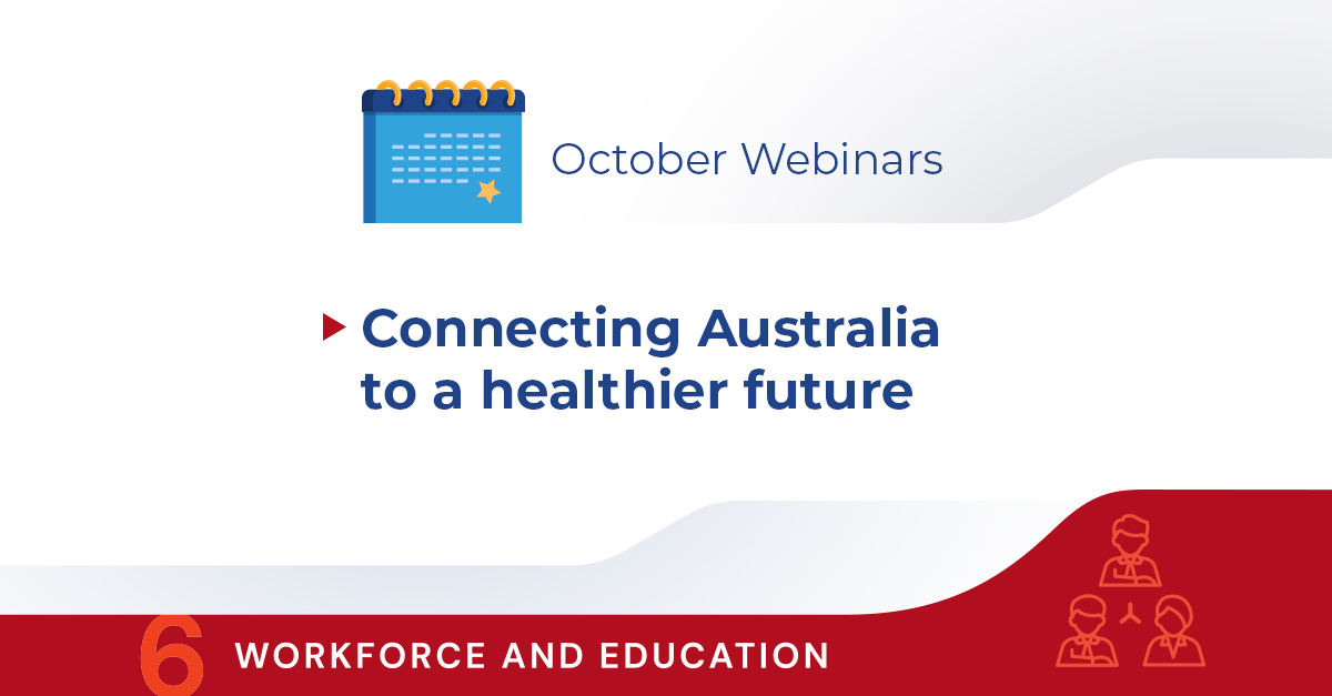 AuDigitalHealth's tweet photo. Our ongoing webinars and events help #healthcareproviders stay on top of important developments in #DigitalHealth in Australia. Catch up on last month's webinars https://t.co/AXb4FXtuT7 or RSVP for an upcoming webinar here https://t.co/uT65WiPm0N https://t.co/s0DI7T7M46