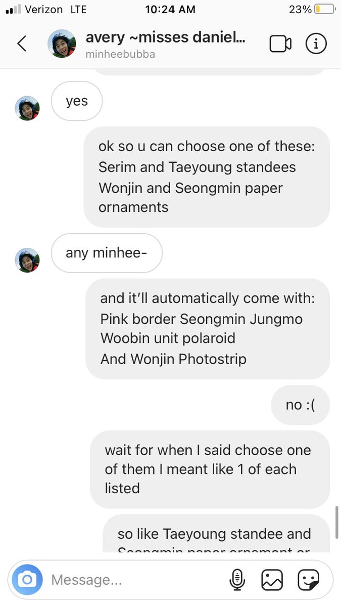 then she wanted to buy a cravity album from me and I said okay which was dumb of me but ANYWAYS she really wanted any insert with minhee on it .. keep that in mind (and I brought up the Ong slogan situation again to be petty but anyways)