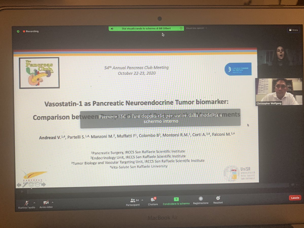 4 studies on #pancreatic #neuroendocrineTumor from @SanRaffaeleMI at virtual @PancreasClub #2020 pushing forward clinical research on these #raretumors. 💪@valentinandreas