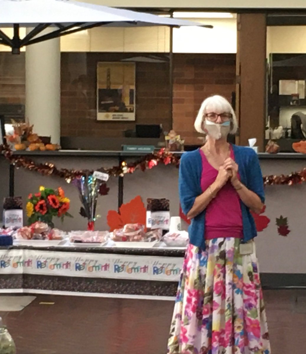 Joan retired after serving our community for 14 years with the PD. Thank you... #Team #PlantLove