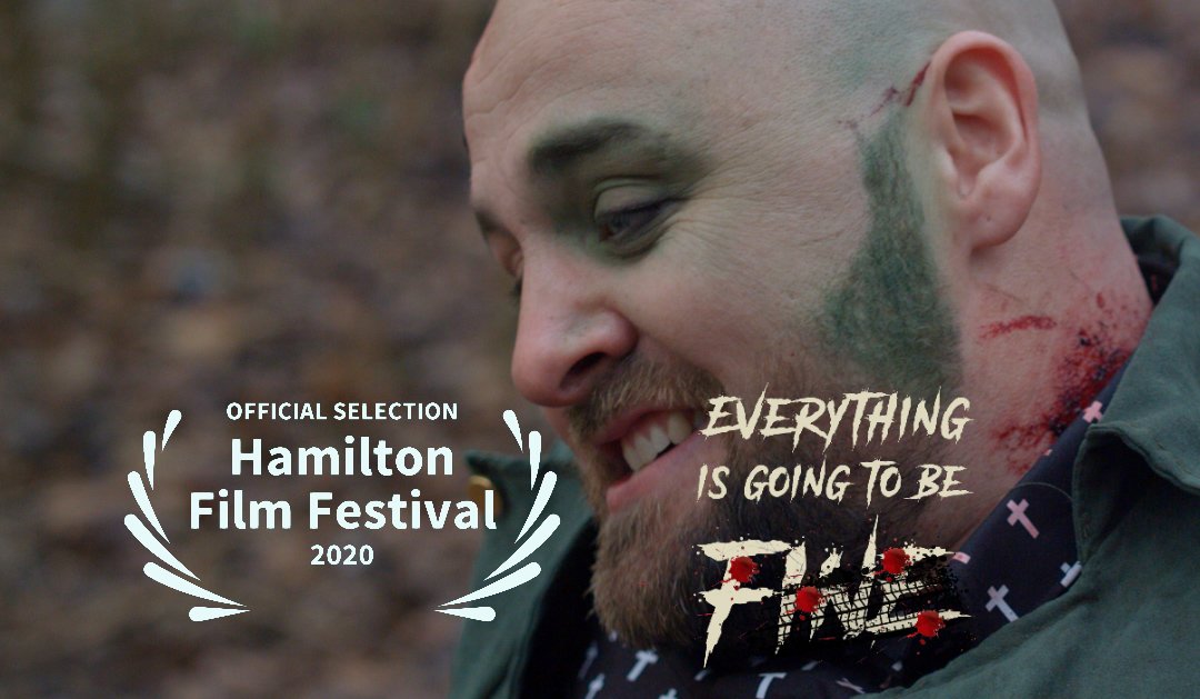 We know why <a href="/_Fran_official/">Fran McAteer</a> is smiling. #EverythingIsGoingToBeFine (the short we're building on for MURDER BALLADS) has been selected for <a href="/HamiltonFilm/">Hamilton Film</a> fest - our Canadian Premiere! It's screening virtually on Sat 14 Nov at 7pm. Get your online ticket at hamiltonfilmfestival.com
