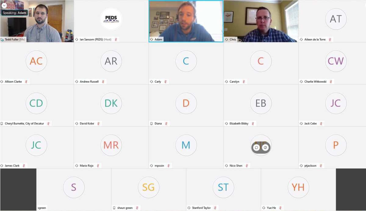 Today our Principals Todd Fuller and Chris Mutter joined PEDS and the Georgia Department of Transportation to discuss the alignment of #greeninfrastructure and #pedestriandesign. 

#GeorgiaWalksSummit #landscapearchitecture #urbanplanning