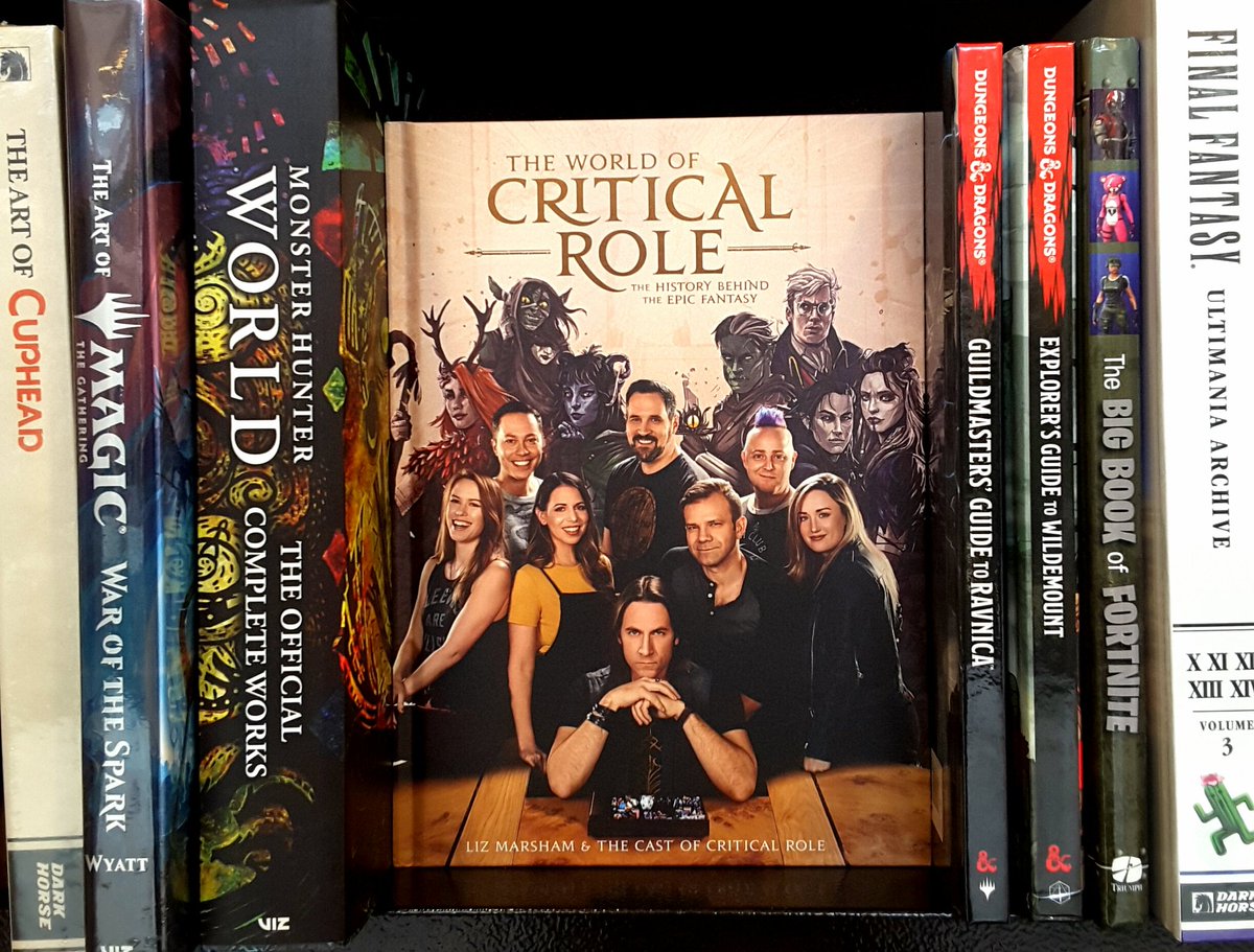 BNNewportBeach's tweet photo. Our #newbook pick today is the history of the world's most popular #RPG #fantasy #Livestream #CriticalRole (watch out guys, #buckersonandmeyers are coming for your throne). #142bn #barnesansnoble #books #bookstore #bookish #forthegamer https://t.co/vV0GleYBJw